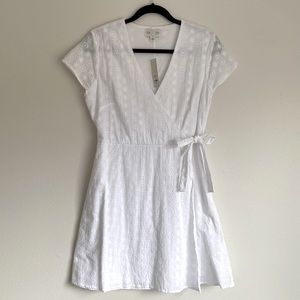 White Mini Summer Sundress